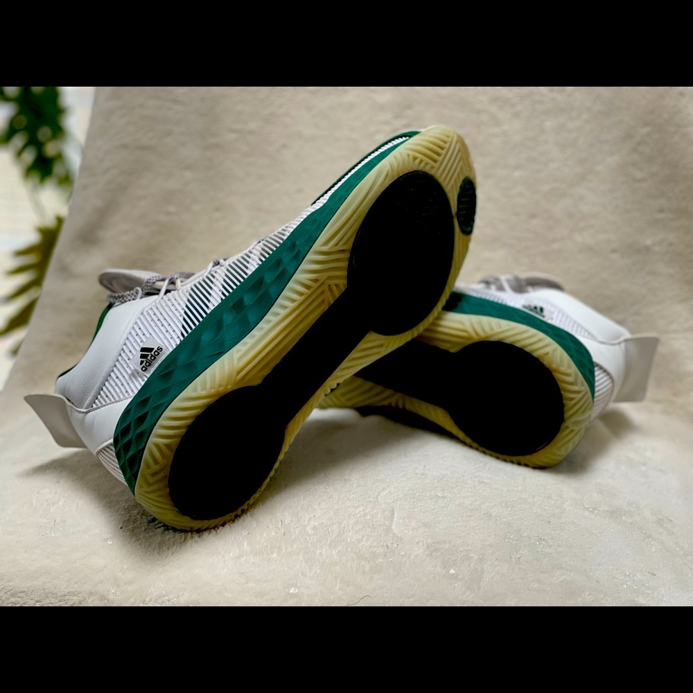 Mens size 12.5 color white and green